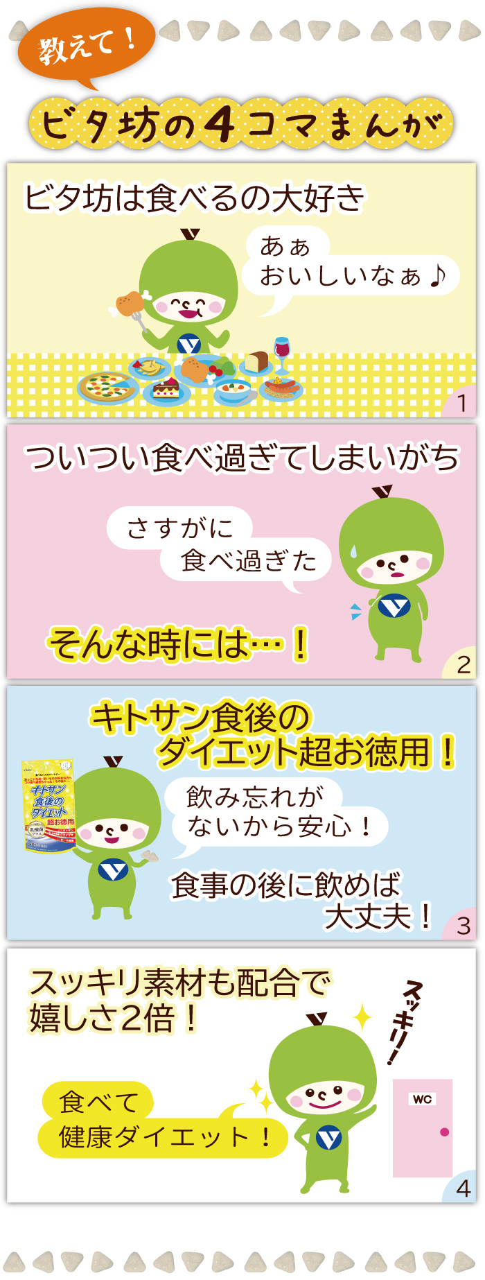 キトサン食後のダイエット超お徳用"